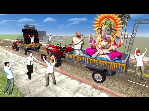 🤩Celebrate Ganesh Chaturthi in Indian Bike Driving 3D | GTA 5!