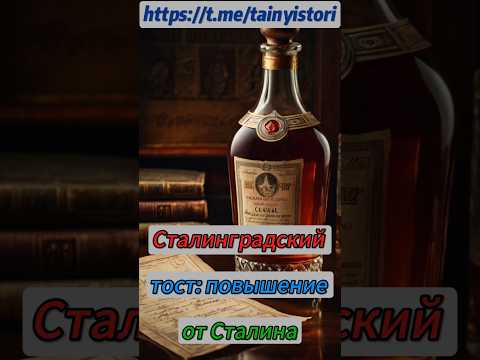 Сталинградский тост: повышение от Сталина #shorts #история