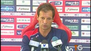Cagliari : Allegri parla dell'esordio in campionato a Livorno