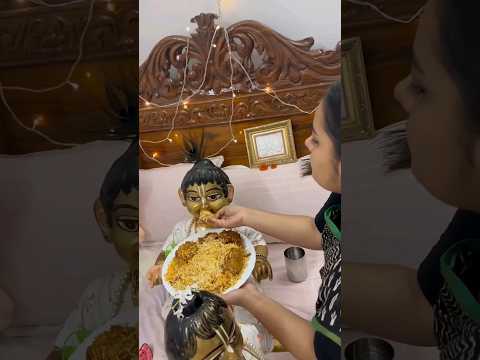 ইনি নাড়ু গোপাল কে এটা কি খাওচ্ছেন | Krishna