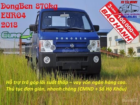 Bán xe tải Dongben 900kg - trả trước 30tr giao xe ngay