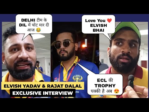 Elvish Yadav & Rajat Dalal Happy ☺️ after winning again in ECL😍 | Haryanvi Hunters WON AGAIN 🎉