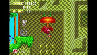 Sonic 3 & Knuckles - Mushroom Hill 1 Knuckles: 1185900 (Score Attack)