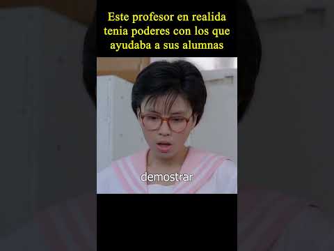 🤣Este profesor en realidad tenia poderes con los que ayudaba...  #peliculas #cine #profesor