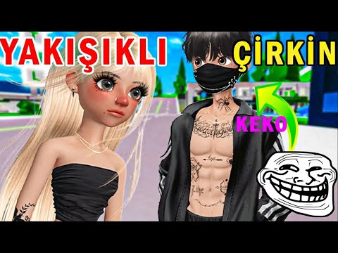KEKO ÇOCUK BENİ OKULDA POPÜLER YAPTI TROLLEDİM😂💅SESLİBrookhaven 🏡Rp ZEPETO