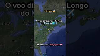 19 Horas de viagem 🕒 O voo mais longo do mundo