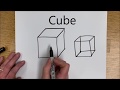 Drawing 3D Shapes Techniques