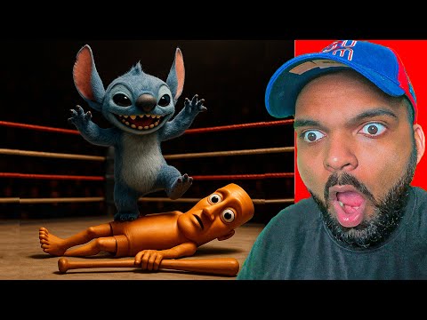 STITCH DÉFONCE TUNG TUNG SAHUR sur WWE !