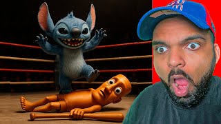 STITCH DÉFONCE TUNG TUNG SAHUR sur WWE !