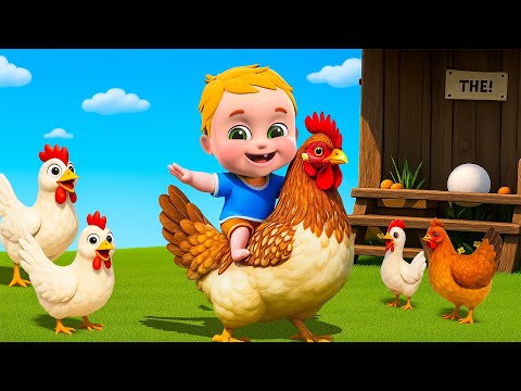 Kukdoo koo Baby Macdonald Had a farm | Five Little Chicks | Nursery Rhymes & Kids Songs