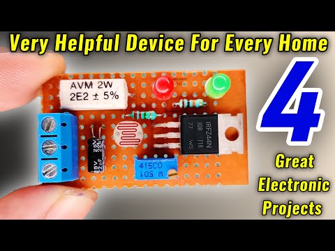 4 helpful Electronic Projects for Beginners