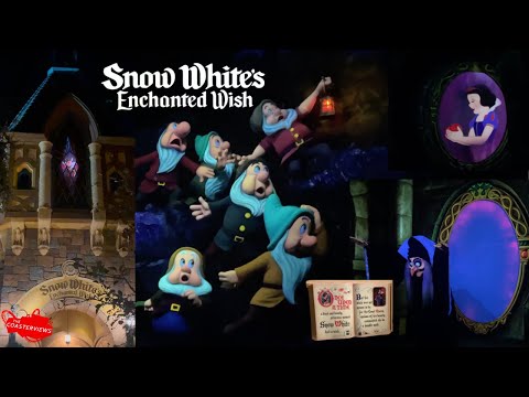 Snow White's Enchanted Wish Full Experience POV - Disneyland CA [4K-60]