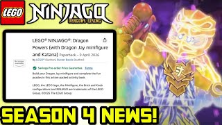 DRAGON JAY IN SEASON 4! ⚡ Breaking Ninjago Dragons Rising Season 4 Book News!