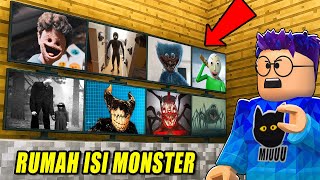 Rumah Hantu isinya Slenderman, Ink Demon, Wake up mood, dan Huggy Wuggy