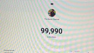 100k subscribers completed ❤️ || TBC || the bantu channel  #video #comedy #live