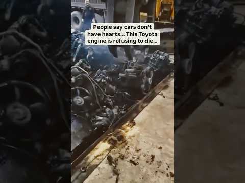 Toyota engine refuses to dieโฆ๐ณ๐ข#toyota