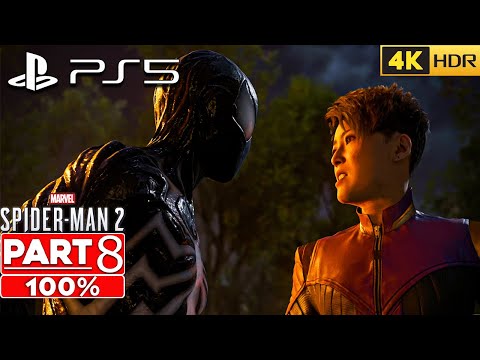 MARVEL'S SPIDER-MAN 2 Gameplay Walkthrough Part 8 [4K HDR PS5 FIDELITY] - No Commentary (100%)