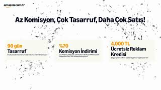 %70 Komisyon İndirimi ve 4.000 TL Ücretsiz Reklam Kredisi ile Amazon’da Satışa Başla!
