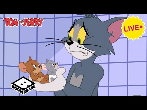 🔴 LIVE: Tom & Jerry FUNNIEST Adventures | 1 Hour Marathon | @boomeranguk