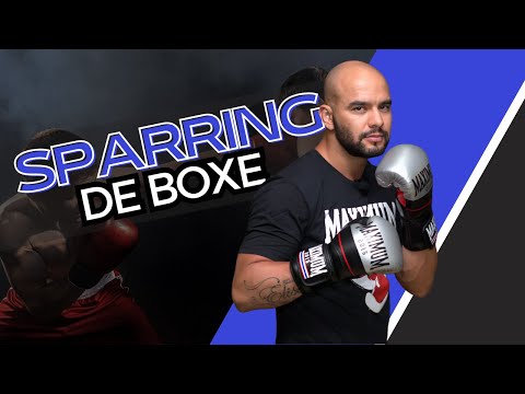 Sparring de Boxe com Nocaute (ou quase)!