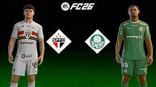 FIFA 26 -  São Paulo vs Palmeiras | Gameplay PC  [4K 60FPS] Brasileirão 2026