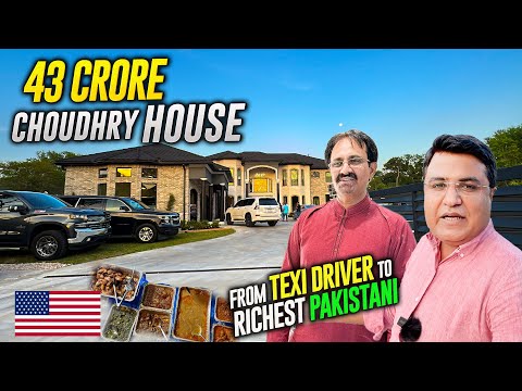 43 Crore 5 Star LUXURY HOUSE 🏠 | from TAXI DRIVER to RICH PAKISTANI | USA Vlog