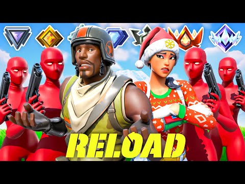 Silver to Unreal DUO VS SQUADS Speedrun (Fortnite Ranked Reload)