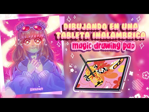 🌼⭐LA MAGIC DRAWING PAD🌼🌸 Tableta inalámbrica 👀⭐