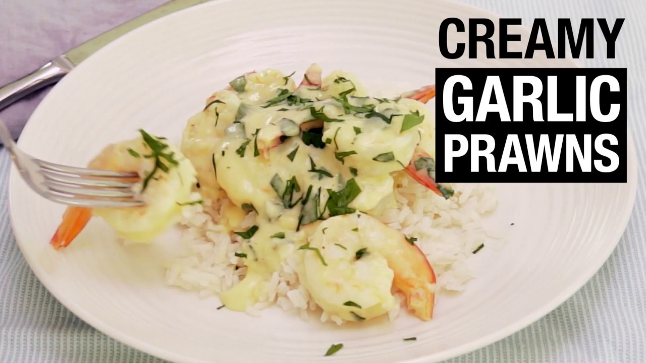 how-to-make-easy-creamy-garlic-prawns-taste-au