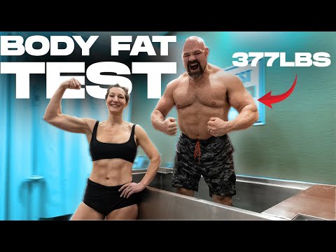 I DROPPED 40LBS OF FAT | BODY FAT TEST