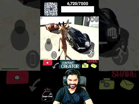 Franklin Become Giraffe and Madu Makhi in Indian Bike Diving 3D