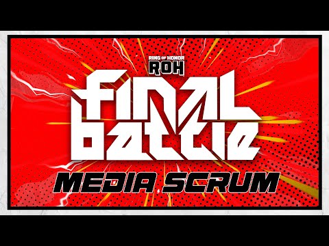 Ring of Honor Final Battle Post Show Media Scrum | 12/20/24,...