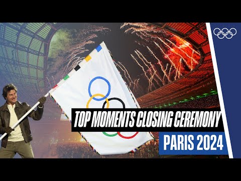 Top Moments at the #Paris2024 Closing Ceremony! 🔥 | Top Moments