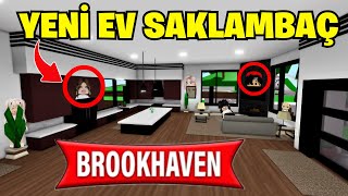 KİMSEDE OLMAYAN EVDE SAKLAMBAÇ OYNADIK😊AYŞEM ECE ARI💥ROBLOX BROOKHAVEN🏡RP