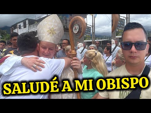 EL OBISPO conoció al Padre Luis Toro😱En Medio De TANTA GENTE🚨