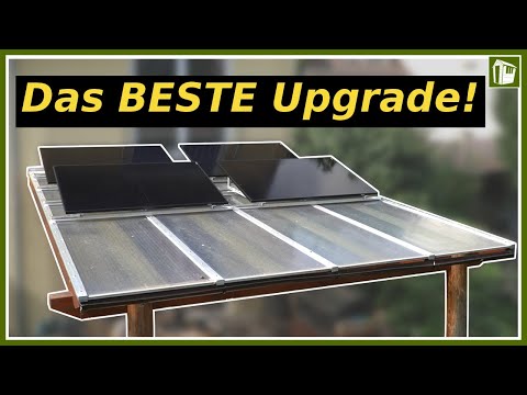 Balkonkraftwerk für meine DIY Terrassenüberdachung! Anker Solix Solarbank 2 - Franks Shed