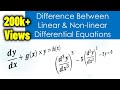 Linear and Non-Linear Differential Equations