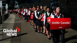 “We are not compensated”: What are Air Canada flight attendants asking for as strike deadline looms?
