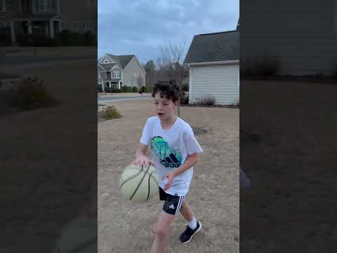 Dunking on 8.5ft with proof #shorts #basketball