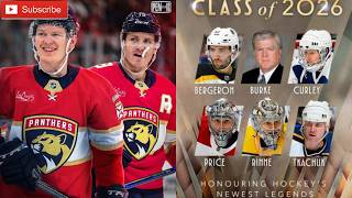 Brady Tkachuk TRADED to Florida?! + 2026 Hockey Hall of Fame Class Revealed