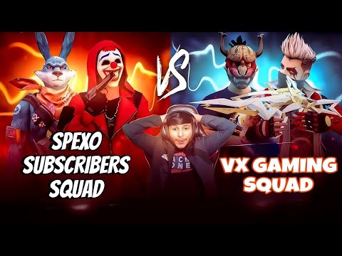 🔥 Spexo Gamer vs VX Gaming - Ultimate Free Fire Battle! 🔥