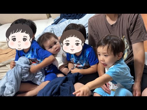 新しいウルトラマンをみんなで見た【4人兄弟】