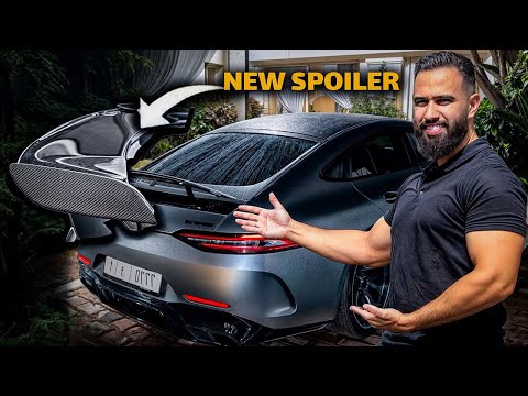 NEW SPOILER FULL CARBON FOR MY AMG 🚀