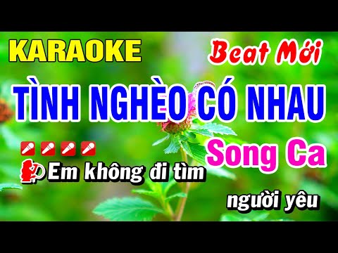 Karaoke Tình Nghèo Có Nhau Song Ca Nhạc Sống 2025 | Hoài Phong Organ