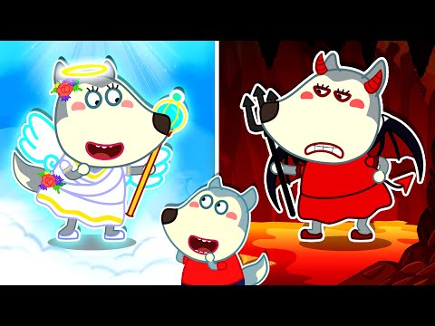 GOOD MOM vs BAD MOM 🎯  Educational Cartoons for Kids 🤩 Wolfoo Kids Cartoon