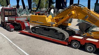 Transporte especial en Camiones Rc Zona Centro#rctruck#rcexcavator#lkw#camionesrc