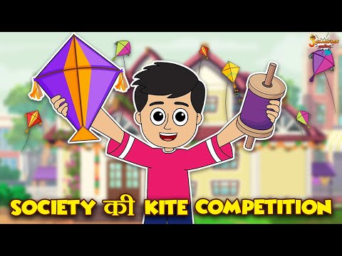 Society की Kite Competition | Who will win | Makar Sankranti Special | Jabardast Hindi Kahaniya