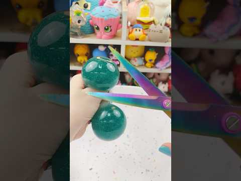 Can you make glittery slime out of a stress ball??
