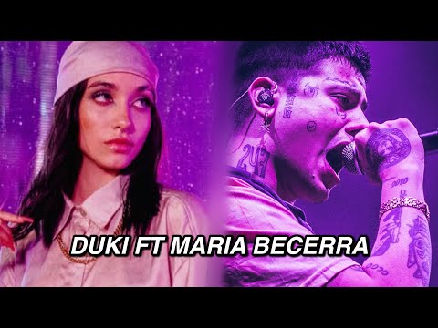 Se viene colaboracion de Duki junto a María Becerra 🔥