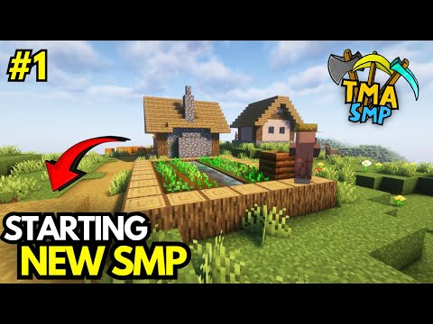 I STARTED A NEW MINECRAFT SMP - EP 1